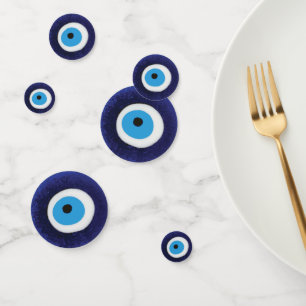 Confettis Symbole de Nazar Evil Eye Protection
