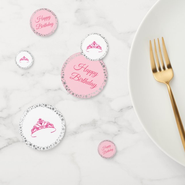 Confettis Table Confetti-Anniversaire Tiara Mix (Groupe)