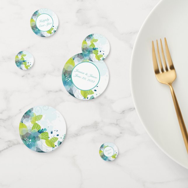 Confettis Table Confetti-Confetti de mariage personnalisé (Groupe)