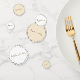 Confettis Table Confetti-Mariage