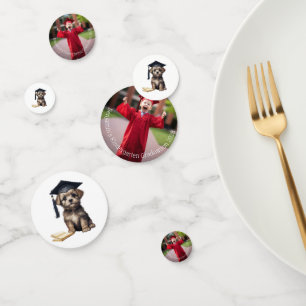 Confettis Table de chiot de la maternelle