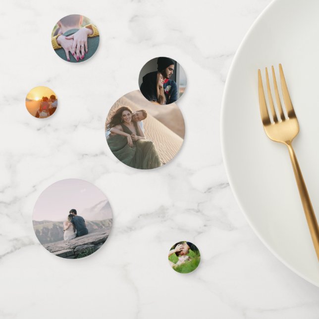 Confettis Table de thème Photo simple (Groupe)