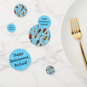 Confettis Tablefetti - Seins de pêche et leurres