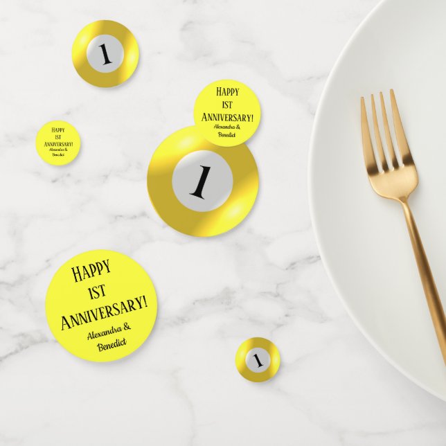 Confettis Tablefetti - Une balle (Groupe)