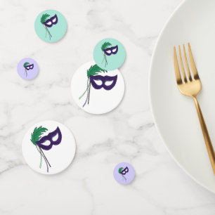 Confettis Thespian Drama Théâtre Mascarade Masque Mardi Gras