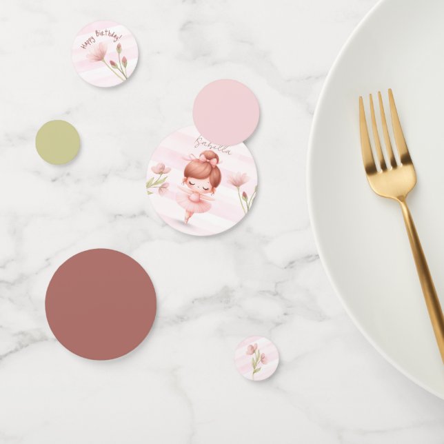 Confettis Tiny Twirls – Ballerina  (Groupe)