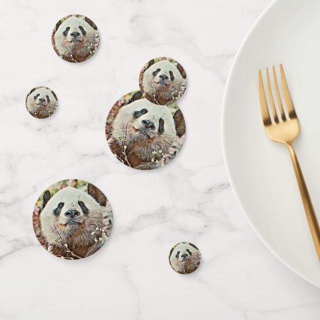 Confettis toony panda (Groupe)