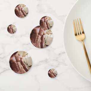 Confettis Torse d'homme musclé torse nu sixpack de SlipperyJ
