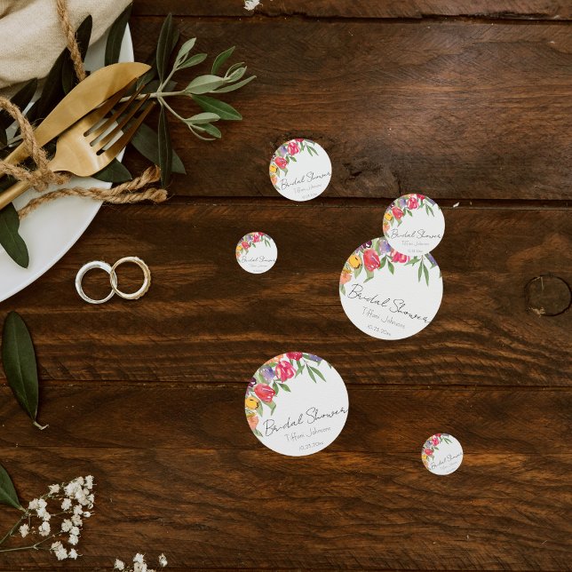 Confettis Tulipes Mariage Joyeux et Lumineux Enterrement de  (Créateur téléchargé)