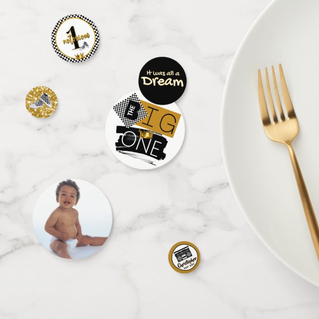 Confettis Un célèbre| Hip hop des années 90 1er anniversaire (Groupe)