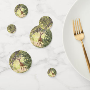 Confettis Un cerf solitaire
