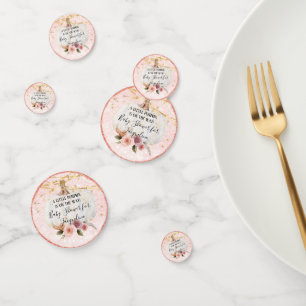 Confettis Une Petite Fleurs De Parties scintillant En Or Ble