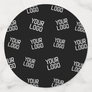 Confettis Votre logo ou image Modèle de recherche aléatoir