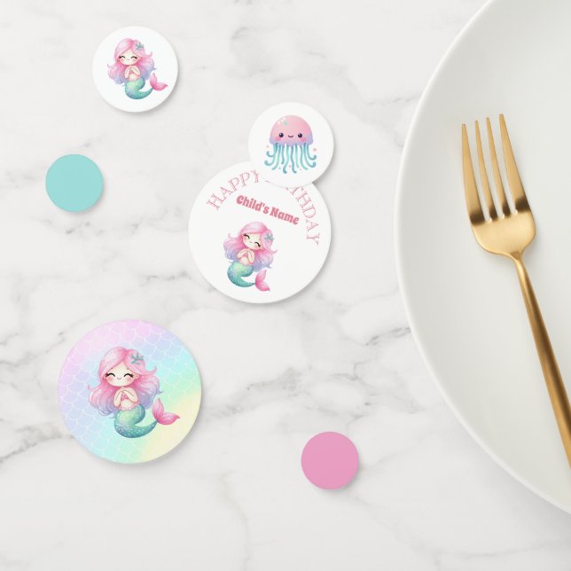 Confettis Watercolor Child's Bug Insect Birthday (Groupe)