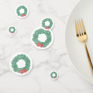 Confettis Wreath de Noël