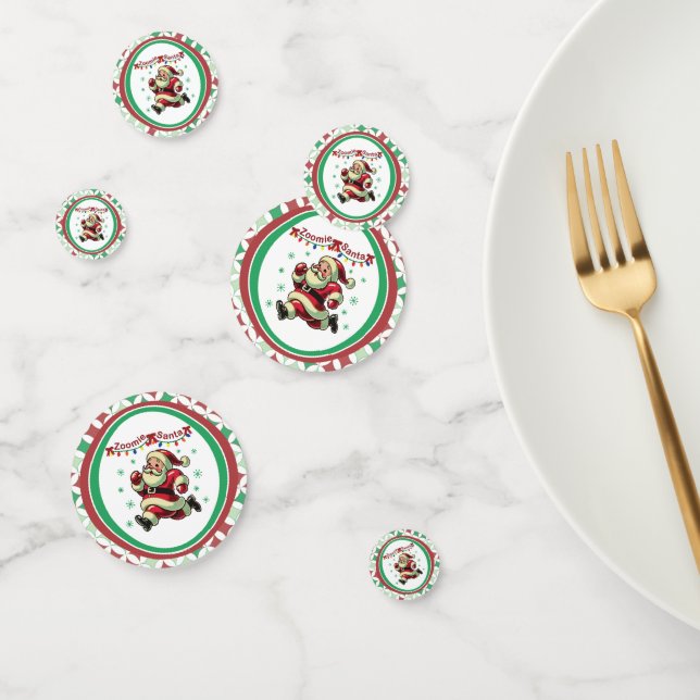 Confettis Zoomie Santa Christmas (Groupe)