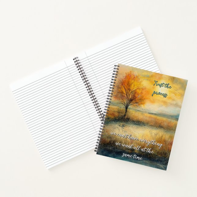 Confiance Dans Le Carnet Spiral Du Processus (Intérieur)