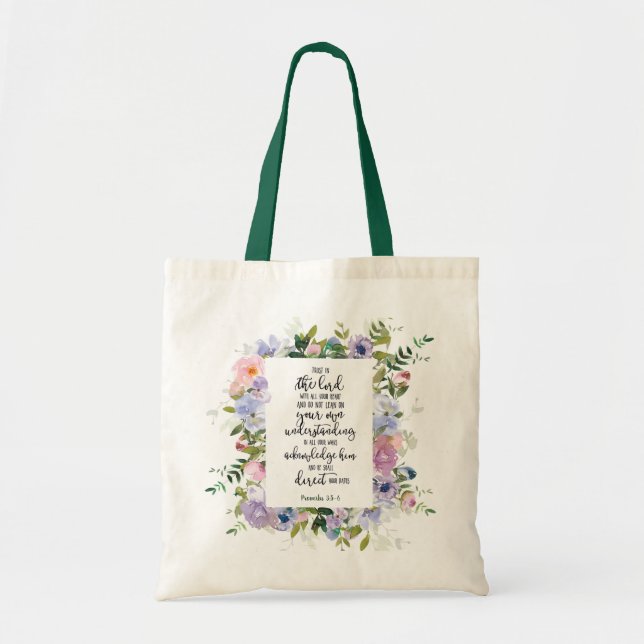 Confiance dans le Sac fourre-tout floral Lord (Devant)