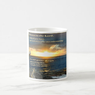 Confiance dans le Seigneur proverbes 3:5-6 mug