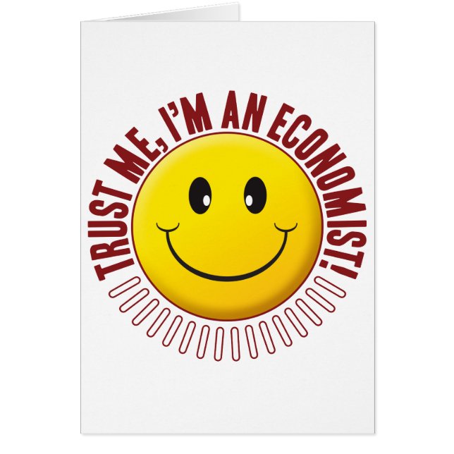 Confiance d'économiste (Devant)