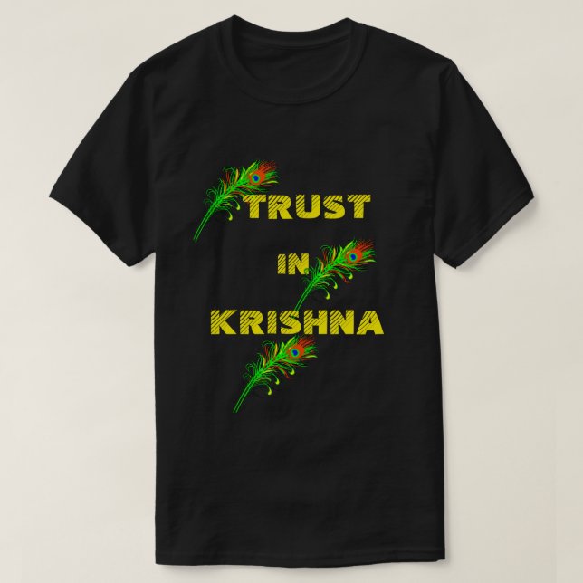 Confiance En Krishna T-Shirt (Design devant)