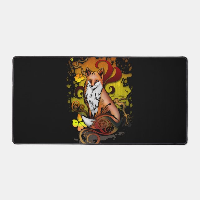 Configuration de bureau Aesthetic Fox Woodland dan (Recto)
