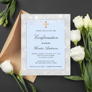 Confirmation budgétaire argent bleu parties scinti