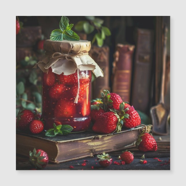 Confiture de fraises maison (Devant)
