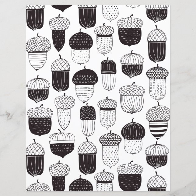 Conflit de Doodle motif d'automne (Devant)