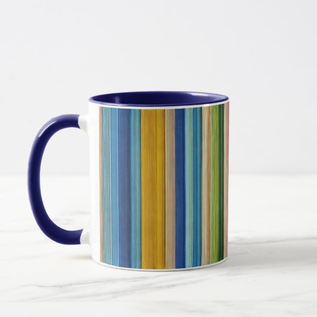 Confort Classique Stripes Café Mug (Gauche)