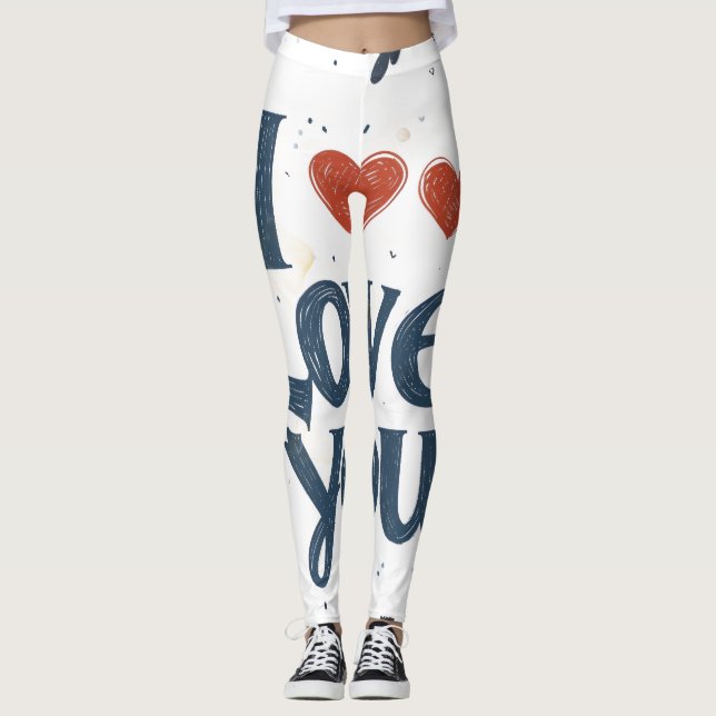 Confort élégant avec Leggings (Devant)