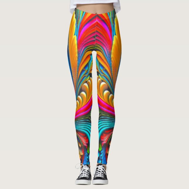 confort élégant leggings sur mesure premium active (Devant)