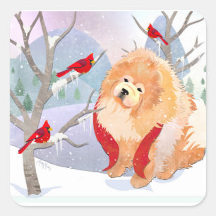 CONFORT & JOY rugueux autocollants Chow