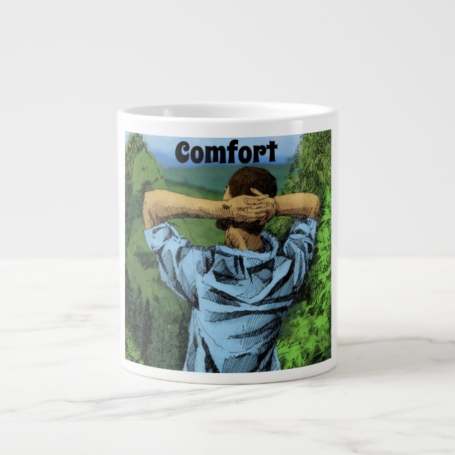 Confort Jumbo Mug (Devant)