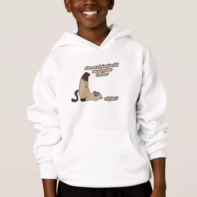 Confort parfait : Sweat - shirt à capuche de chat  (Devant)
