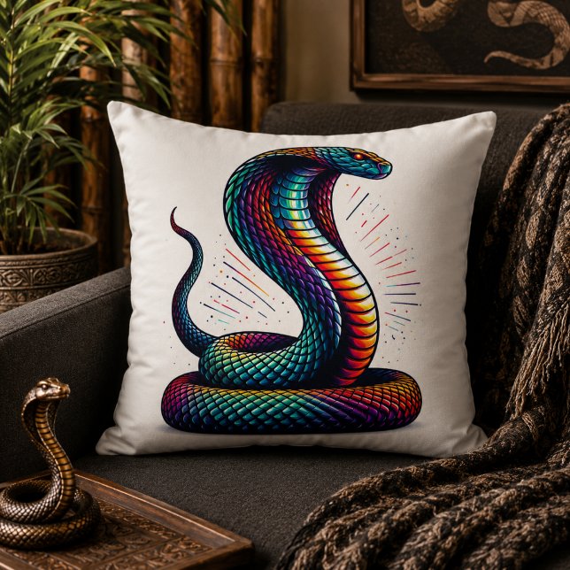 Confort Serpentin : Oreiller en forme de cobra pou (Serpentine Comfort: Cobra-Shaped Pillow for Exotic)