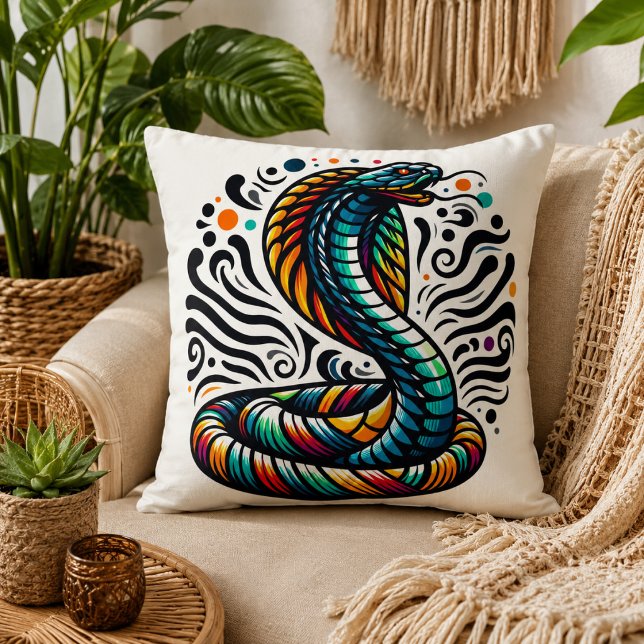 Confort Serpentine : Coussin en forme de Cobra pou (Serpentine Comfort: Cobra-Shaped Pillow for Exotic)