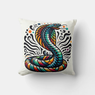 Confort Serpentine : Coussin en forme de Cobra pou