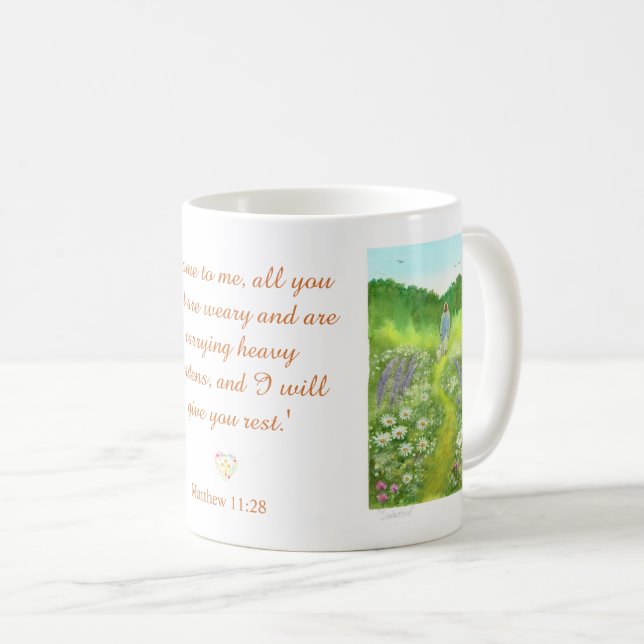 Congé sabbatique, Temps avec Jésus, Tasse d'art de (Devant droit)
