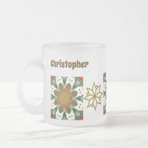 Congelé Noël Mug-Holiday Cheval Mug 🎄 Editable