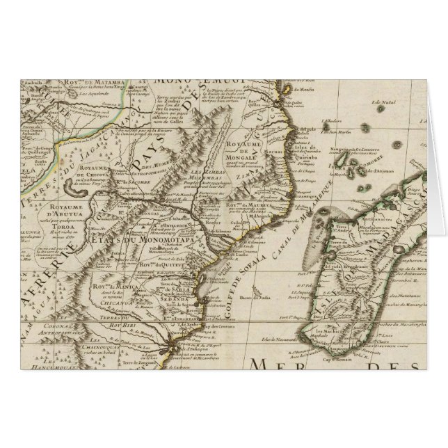 Congo, Afrique (Devant horizontal)