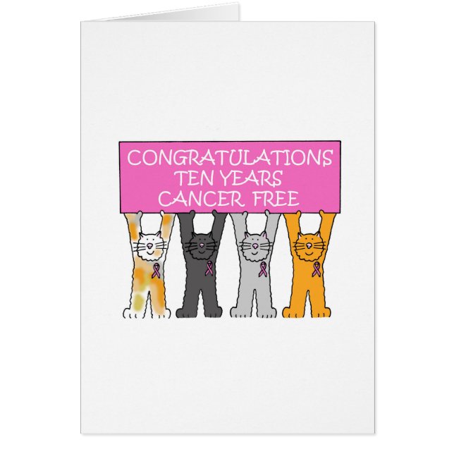 Congratulations de 10 ans (Devant)