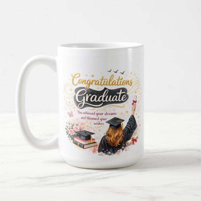 Congratulations Graduate Mug Gift Idea (Gauche)