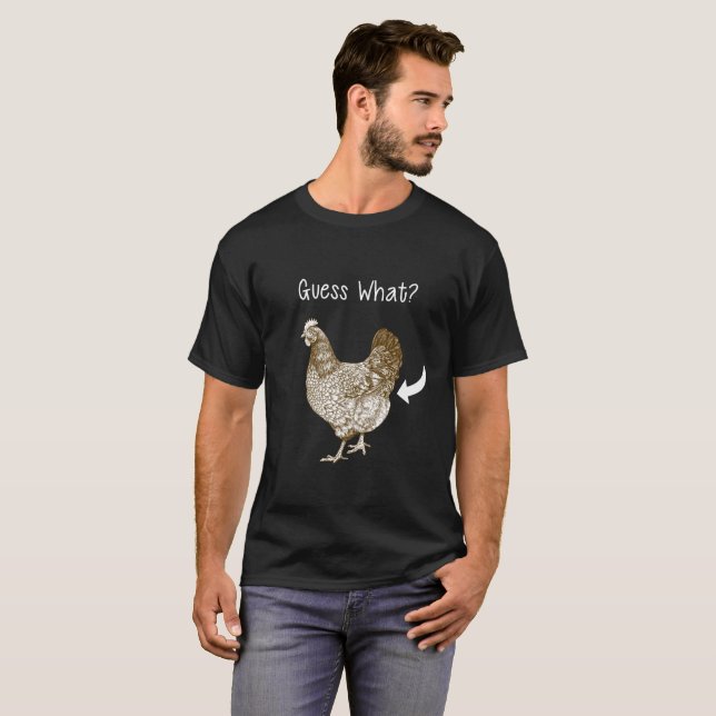 Conjecture le T-shirt de quels de poulet de bout (Devant entier)