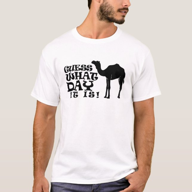 Conjecture quel jour c'est - T-shirt de journée en (Devant)