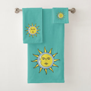 Conjonction de la Lune et du Soleil sur Teal
