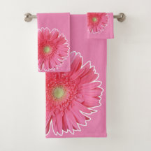 CONJUNTO DE TOALHAS FLOR 