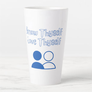 Connais-Toi, Aimez-Vous Latte Mug