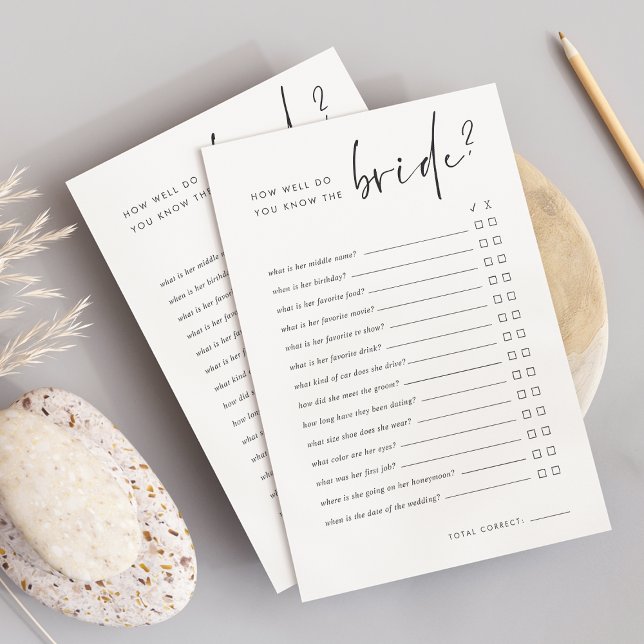Connaissez-Vous Bien Le Jeu De Fête des mariées De (Créateur téléchargé)