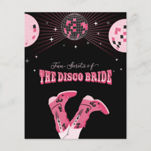 Connaissez-vous le jeu de mariée de fille disco